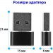 Dynamode Перехідник USB-C Female to USB-A Male OTG Dynamode (DM-AD-USB-CA)