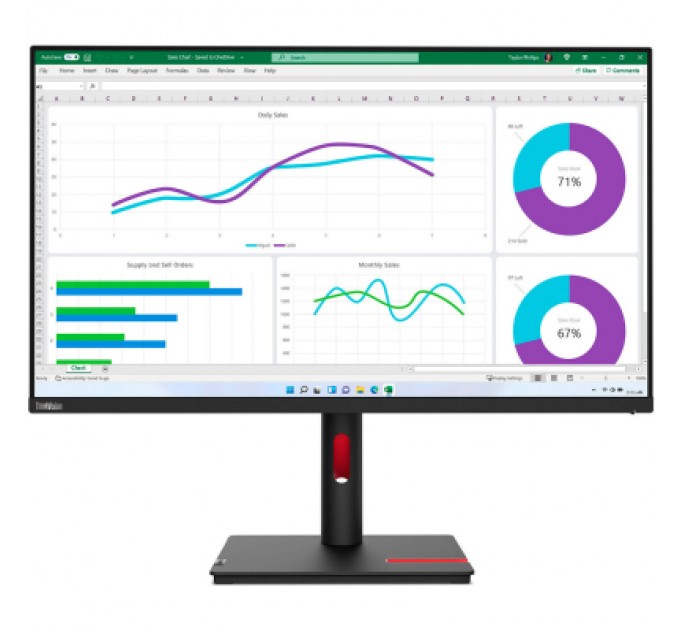 Lenovo Монітор Lenovo T32h-30 (63D3GAT1UA)