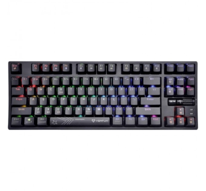 Vertux Клавіатура Vertux VertuPro-80 Wireless/USB Black (vertupro-80.black)