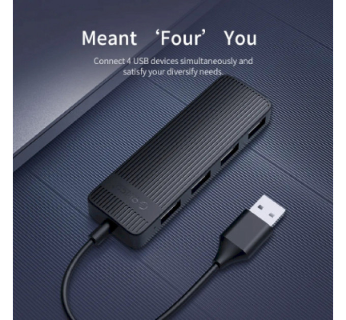 Концентратор Choetech USB 3.1 to 3хUSB 3.0+RJ45(1GB) Ethernet 4in1 (HUB-U02-BK)