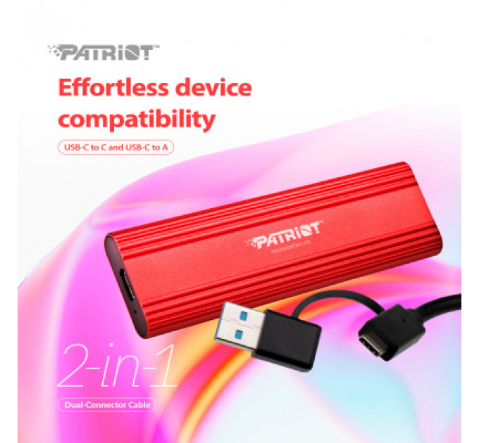 Накопичувач SSD USB-C 1TB Patriot (PTPL1TBPEC)