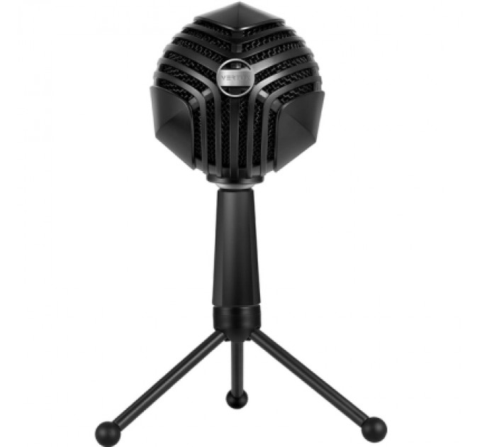Мікрофон Vertux Sphere LED USB Black (sphere.black)