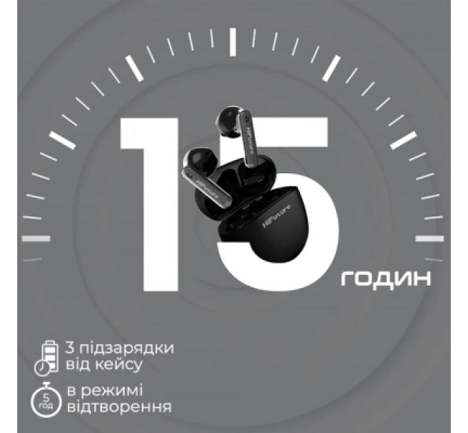 Навушники HIFuture ColorBuds2 Black (colorbuds2.black)