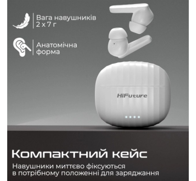 Навушники HIFuture SonicBliss White (sonicbliss.white)