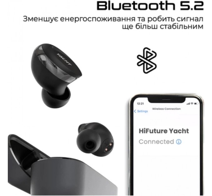 Навушники HIFuture Yacht Black (yacht.black)