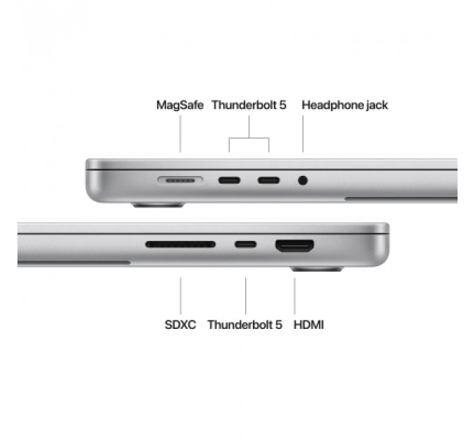 Ноутбук Apple MacBook Pro 14 A3186 M4 Max Silver (MX2W3UA/A)