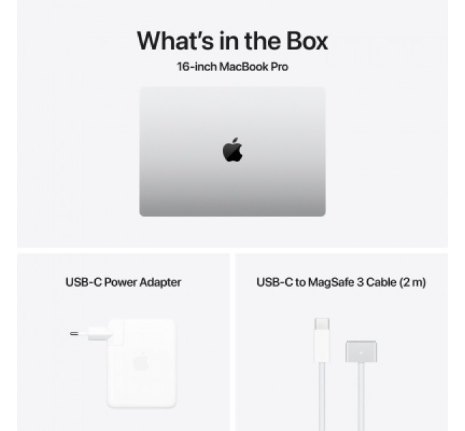 Ноутбук Apple MacBook Pro 14 A3186 M4 Max Silver (MX2W3UA/A)