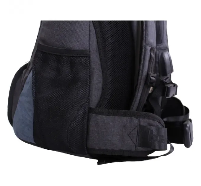 Рюкзак для ноутбука Bagland 15.6" Granite 23L black/gray 0012069 (7072175)