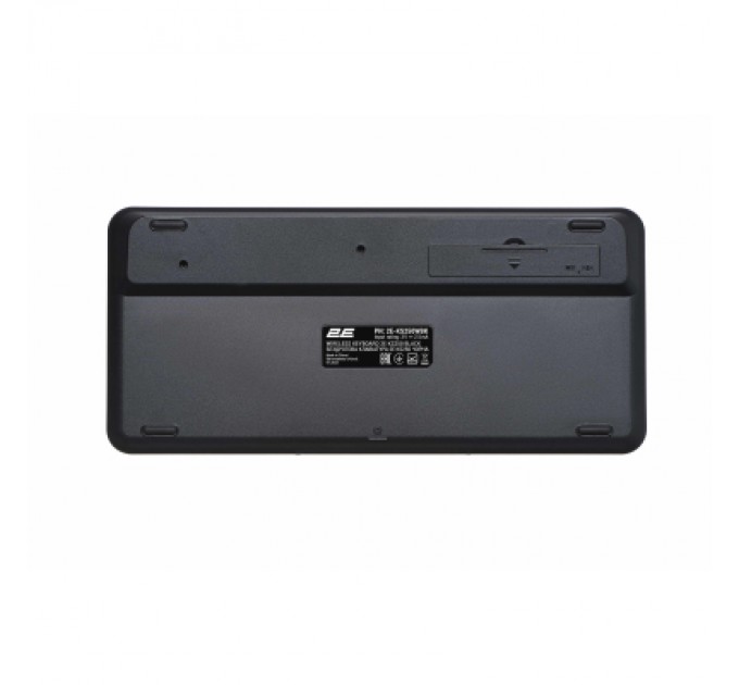 Клавіатура 2E KS250 Wireless USB/Bluetooth UA Black (2E-KS250WBK_UA)