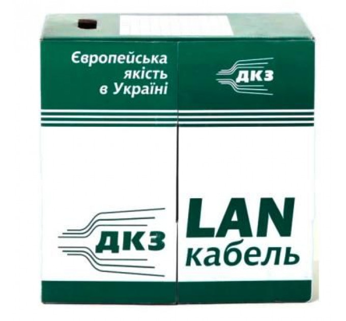 Кабель мережевий ДКЗ FTP 305м, cat.5e, КВПЭ 4*2*0,51 [СU] (19566)