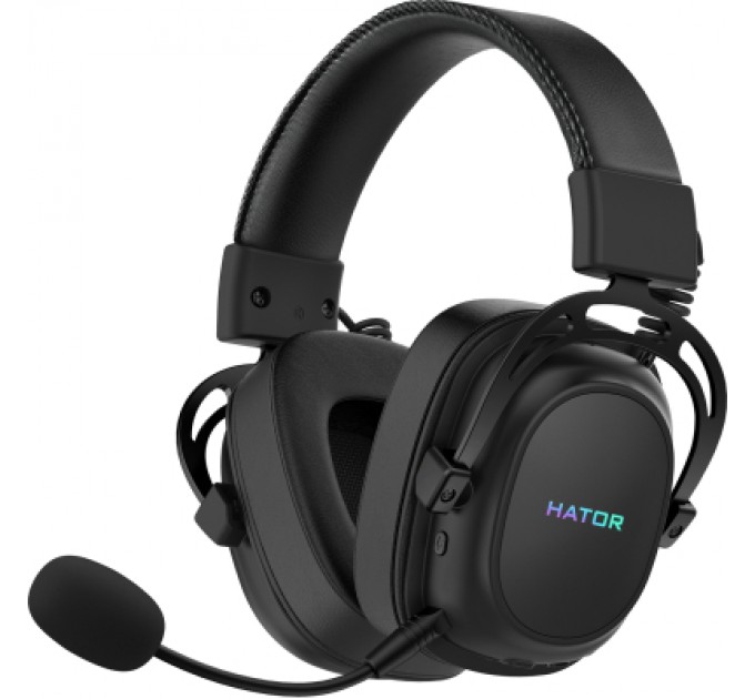 Навушники Hator Hypergang 2 Wireless Tri-Mode Black (HTA-950)