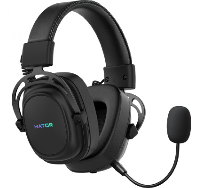 Навушники Hator Hypergang 2 Wireless Tri-Mode Black (HTA-950)