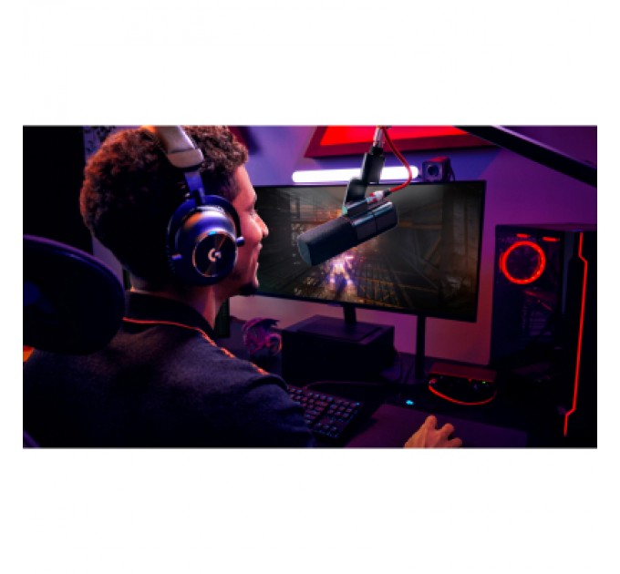 Мікрофон Logitech G Yeti Studio Active Dynamic XLR Black (988-000565)