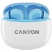 Canyon Навушники Canyon TWS-5 Blue (CNS-TWS5BL)