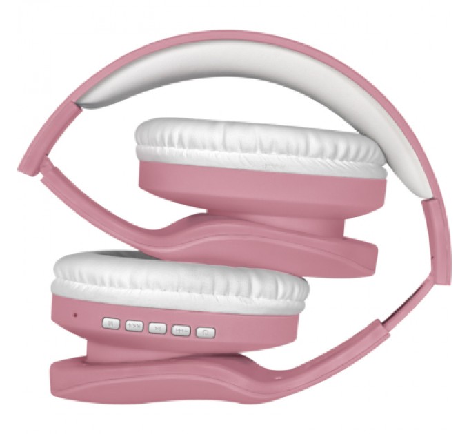 Навушники Defender FreeMotion B525 Bluetooth Pink-White (63528)
