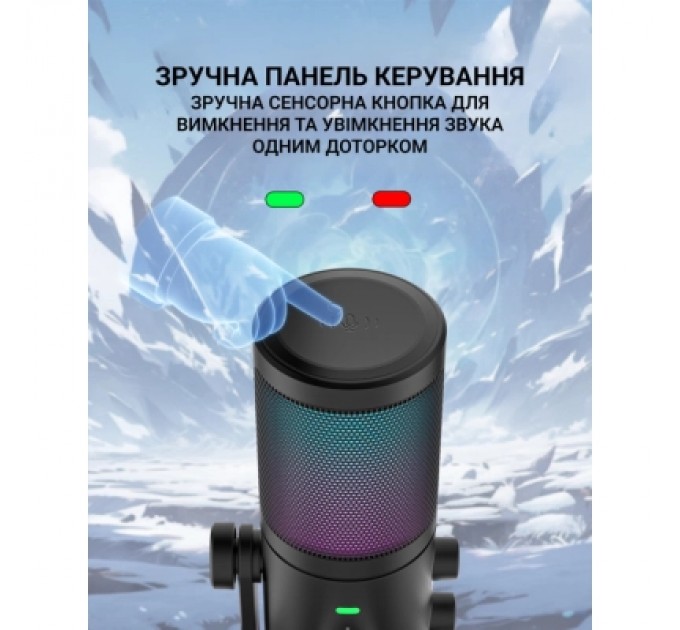 Мікрофон Fifine AM6 USB Black (AM6)