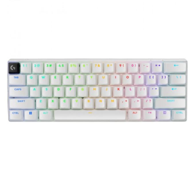Клавіатура Logitech G Pro X 60 Lightspeed GX Tactile Wireless/Bluetooth UA White (920-011930)