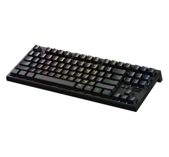 Клавіатура GamePro MK180B Hot-Swap Red Swich RGB USB UA Black (MK180B)