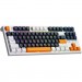 Клавіатура GamePro MK180W Hot-Swap Red Swich RGB USB UA White (MK180W)