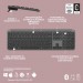 Комплект Logitech MK950 Bluetooth/Wireles UA Graphite (920-012490)