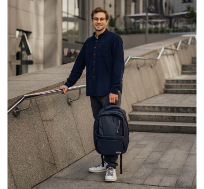 Рюкзак для ноутбука Bagland 15,6" STARK blue (815812115/0014369)
