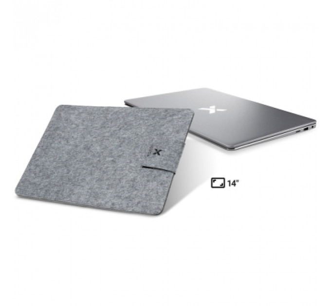 Чохол до ноутбука Vinga 14" NSF140 Gray (NSF140GY)