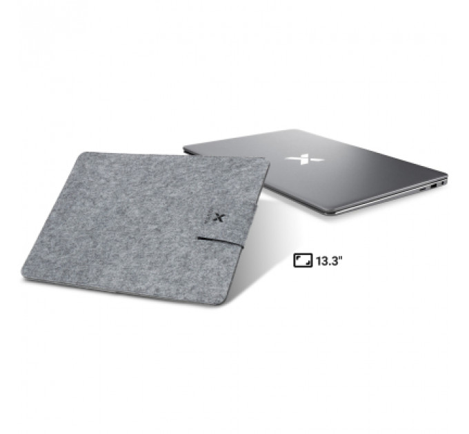 Чохол до ноутбука Vinga 13" NSF130 Gray (NSF130GY)