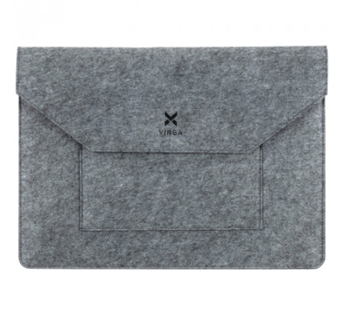 Чохол до ноутбука Vinga 15.6" NSF150 Envelope Gray (NSF150EGY)