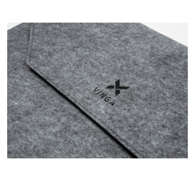 Чохол до ноутбука Vinga 15.6" NSF150 Envelope Gray (NSF150EGY)