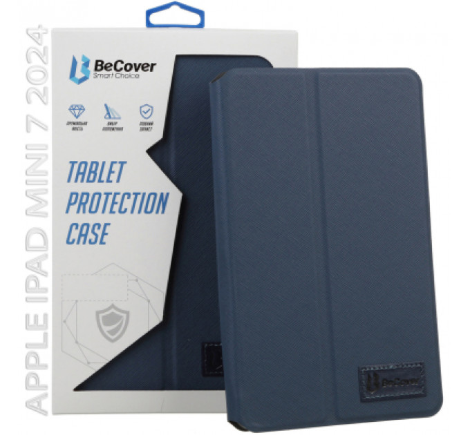 Чохол до планшета BeCover Premium Apple iPad Mini 7 2024 Deep Blue (712436)