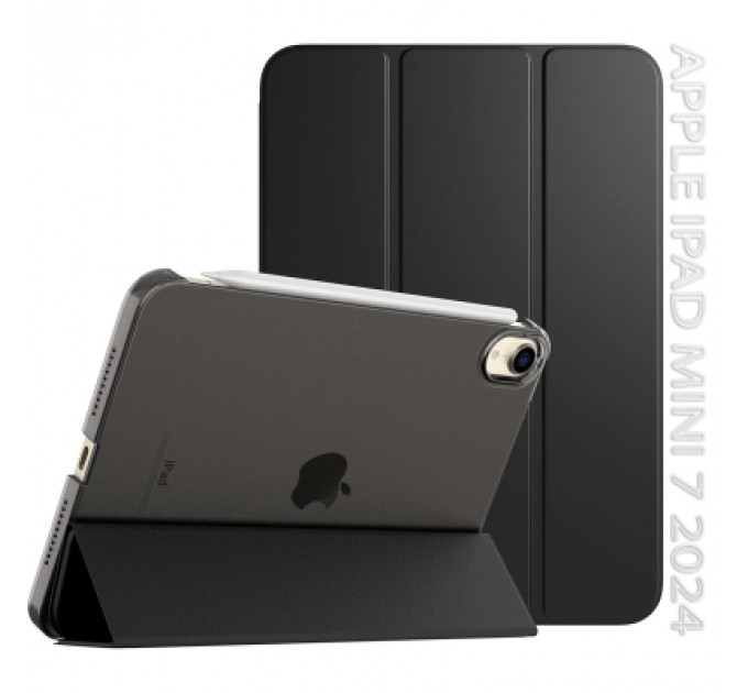 Чохол до планшета BeCover Tri Fold Hard Apple iPad Mini 7 2024 Black (712450)