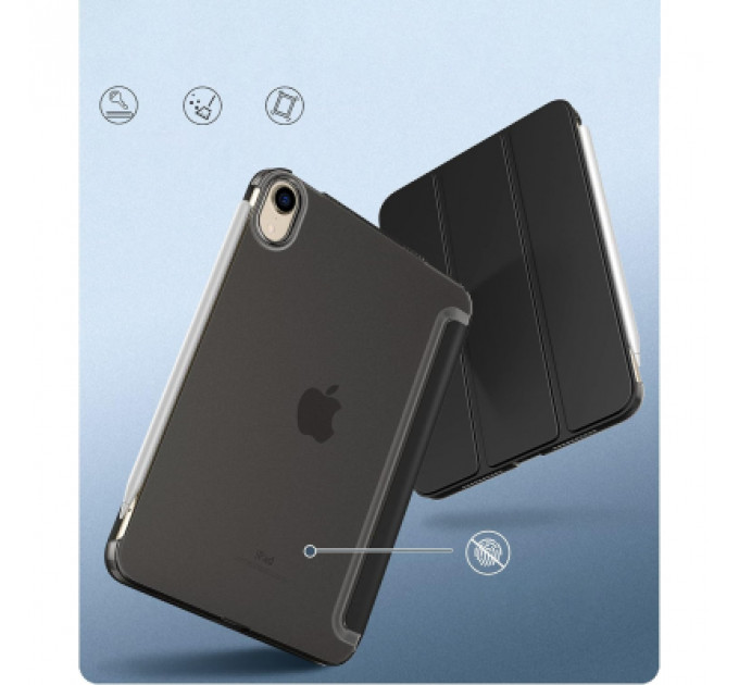 Чохол до планшета BeCover Tri Fold Hard Apple iPad Mini 7 2024 Black (712450)