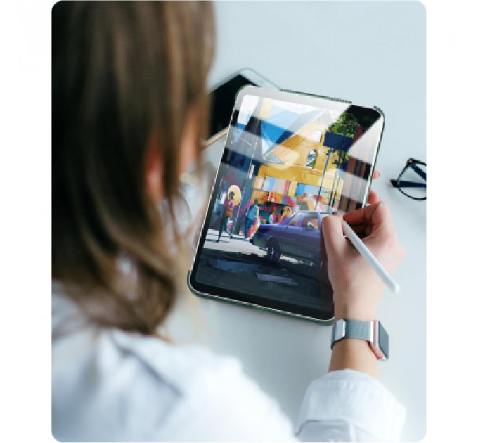 Чохол до планшета BeCover Tri Fold Hard Apple iPad Mini 7 2024 Dark Green (712451)
