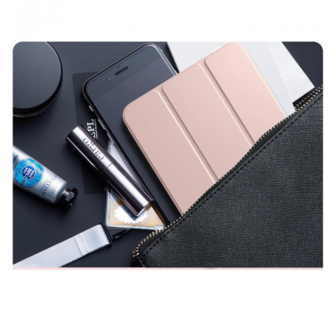 Чохол до планшета BeCover Tri Fold Hard Apple iPad Mini 7 2024 Pink (712454)