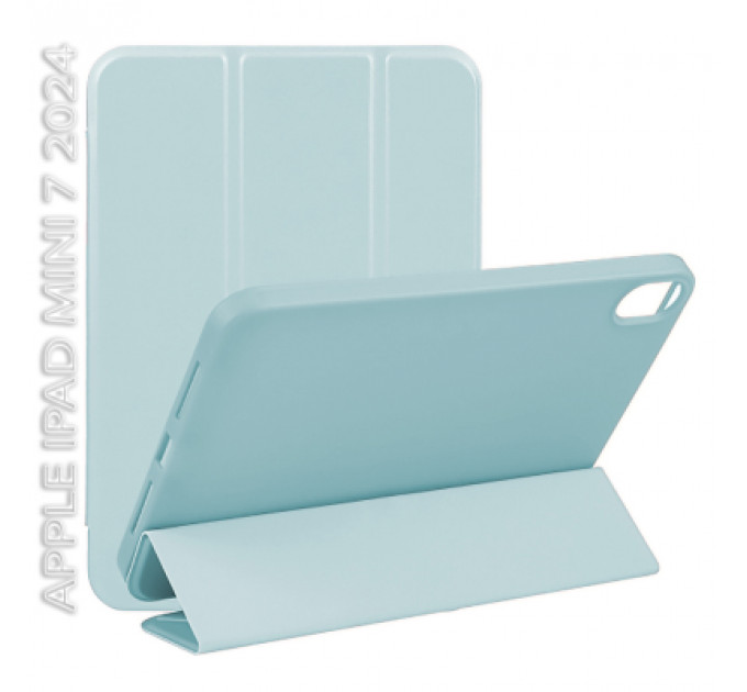 Чохол до планшета BeCover Tri Fold Hard TPU Apple iPad Mini 7 2024 Light Blue (712447)