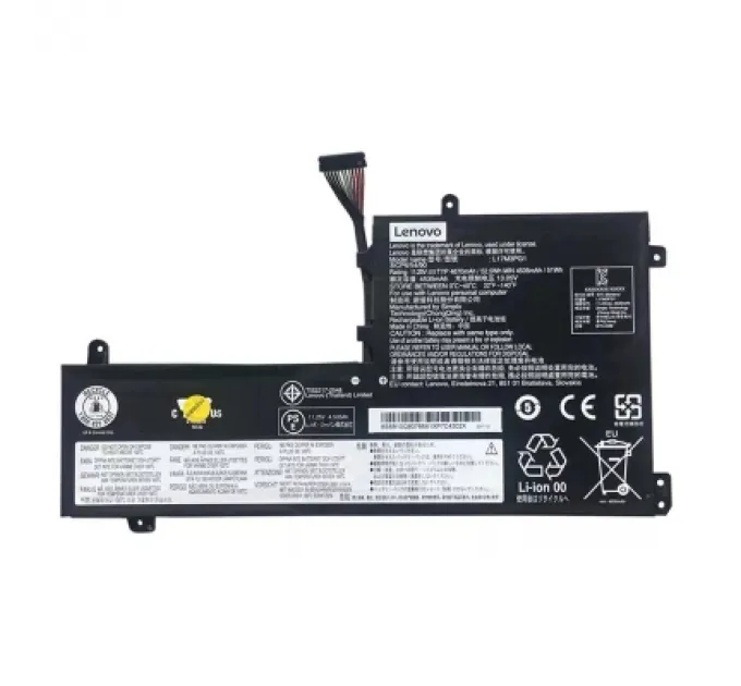 Акумулятор до ноутбука Lenovo Legion Y530-15ICH L17L3PG1, 52.5Wh (4630mAh), 3cell, 11.34V, довг. кабель (A47951)