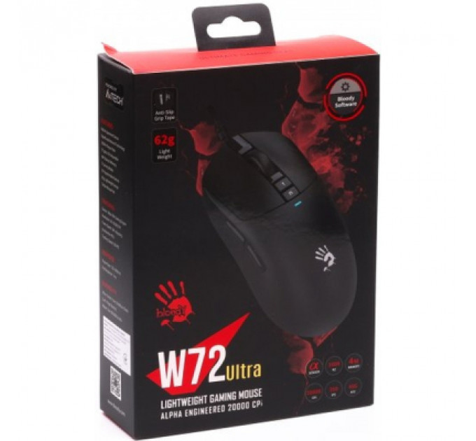 Мишка A4Tech Bloody W72 Ultra USB Black (4711421001281)