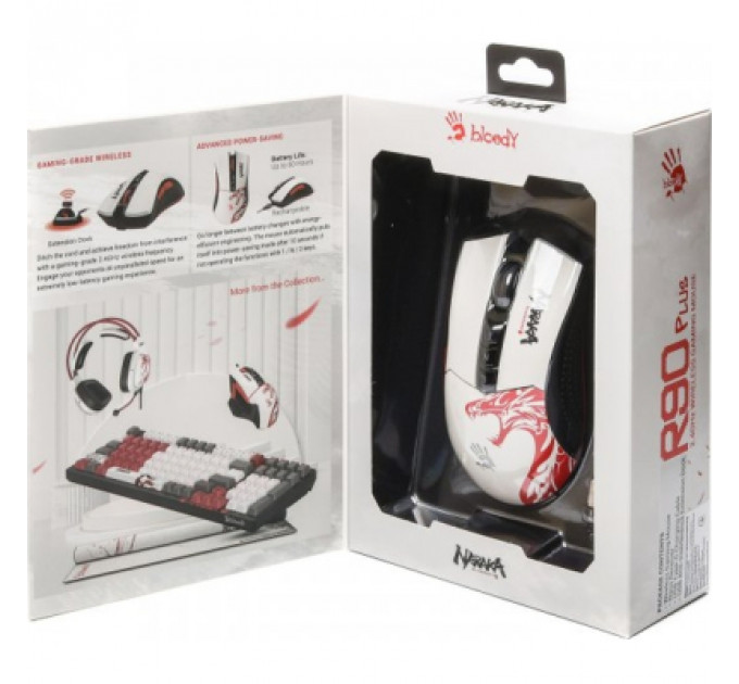 Мишка A4Tech Bloody R90 Plus Wireless Naraka (4711421983136)