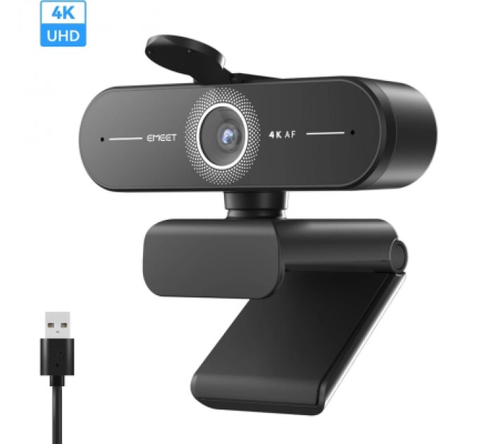 Emeet Веб-камера Emeet C60E 4K Black (eMeet-E3124)