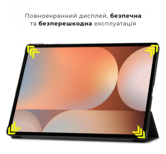 Чохол до планшета AirOn Premium Samsung Galaxy tab S10 Ultra 14.6 2024 + film Black (4822356758484)