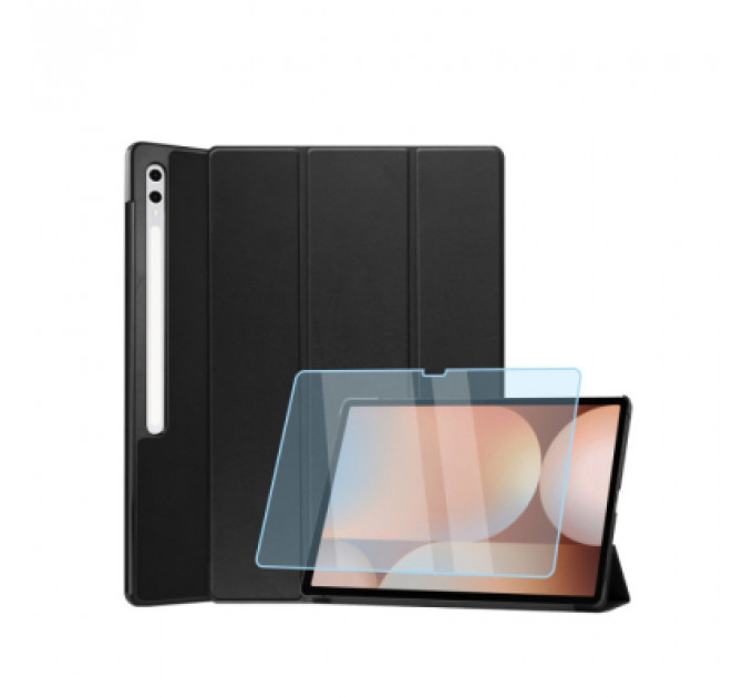 Чохол до планшета AirOn Premium Samsung Galaxy tab S10 Ultra 14.6 2024 + film Black (4822356758484)