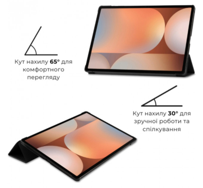 Чохол до планшета AirOn Premium Samsung Galaxy tab S10 Ultra 14.6 2024 + film Black (4822356758484)