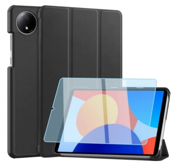 Чохол до планшета AirOn Premium Xiaomi Redmi Pad SE 8.7" 2024 + film Black (4822356758486)
