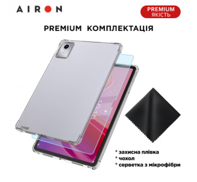 Чохол до планшета AirOn EVA Lenovo Tab M11 2024 / Xiaoxin Pad 2024 transparent (4822352781139)