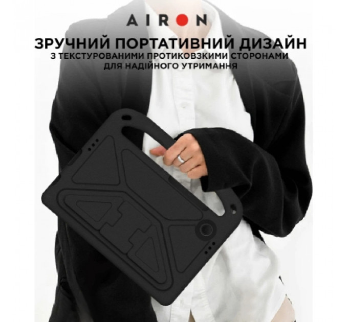 Чохол до планшета AirOn EVA Premium Samsung Galaxy Tab A9 2023 black (4822352781126)