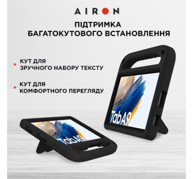 Чохол до планшета AirOn EVA Premium Samsung Galaxy Tab A9 2023 black (4822352781126)