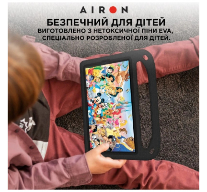 Чохол до планшета AirOn EVA Premium Samsung Galaxy Tab A9 2023 black (4822352781126)