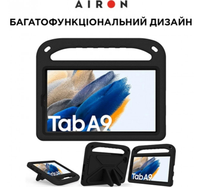 Чохол до планшета AirOn EVA Premium Samsung Galaxy Tab A9 2023 black (4822352781126)