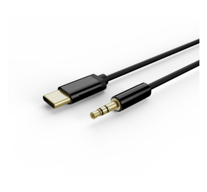 Перехідник USB-C to stereo audio 3.5mm (CDLA) 1.5m Cablexpert (CCA-CM3.5M-1.5M)