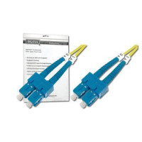 Оптичний патчкорд Digitus SC-SC, OS2, duplex, 2m (DK-2922-02)